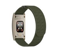 GIOPUEY Bracelet Compatible avec Polar Loop, Sangle tressée en Nylon Doux [Unisexe] - Green