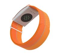 GIOPUEY Bracelet Compatible avec Polar Loop, Sangle tressée en Nylon Doux [Unisexe] - Orange