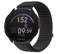 GIOPUEY Bracelet Compatible avec Polar Pacer, Nylon Réglable Boucle Nylon Respirant Sport Loop Bracelet Extérieur Strap Band - Black