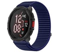 GIOPUEY Bracelet Compatible avec Polar Street X, Nylon Réglable Boucle Nylon Respirant Sport Loop Bracelet Extérieur Strap Band - Darkblue