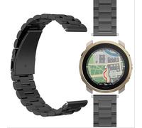 GIOPUEY Bracelet Compatible avec Polar Vantage M3, Acier Inoxydable Sangle Bracelet [Résistant à l'usure] Montre Bracelet - Black