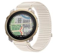 GIOPUEY Bracelet Compatible avec Polar Vantage M3, Nylon Réglable Boucle Nylon Respirant Sport Loop Bracelet Extérieur Strap Band - Beige
