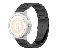 GIOPUEY Bracelet Compatible avec Realme Watch S5, Acier Inoxydable Sangle Bracelet [Résistant à l'usure] - Black