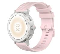 GIOPUEY Bracelet Compatible avec Realme Watch S5, Souple Silicone Sangle Bracelet [Résistant à l'usure] [Respirant] - Pink