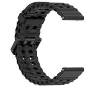 GIOPUEY Bracelet Compatible avec SUUNTO 7/Garmin Venu X1/9 Baro/SUUNTO D5, Souple silicone Sangle Bracelet [Résistant à l'usure] [Respirant] - Black
