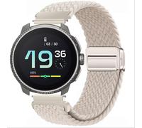 GIOPUEY Bracelet Compatible avec SUUNTO Race 49mm, Sangle tressée en Nylon Doux [Unisexe] - Beige