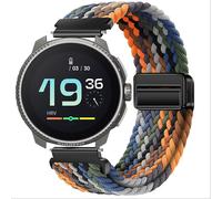 GIOPUEY Bracelet Compatible avec SUUNTO Race 49mm, Sangle tressée en Nylon Doux [Unisexe] - Colourful