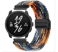 GIOPUEY Bracelet Compatible avec SUUNTO Race S 45mm, Sangle tressée en Nylon Doux [Unisexe] - Colourful