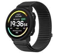 GIOPUEY Bracelet Compatible avec SUUNTO Vertical 2, Nylon Réglable Boucle Nylon Respirant Sport Loop Bracelet Extérieur Strap Band - Black