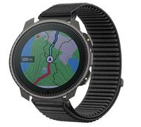 GIOPUEY Bracelet Compatible avec SUUNTO Vertical, Nylon Réglable Boucle Nylon Respirant Sport Loop Bracelet Extérieur Strap Band - Black