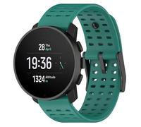 GIOPUEY Bracelet Compatible avec SUUNTO Vertical/Vertical 2/Race/Race 2/Race S/5 Peak/9 Peak/9 Peak Pro, Souple silicone Sangle Bracelet [Résistant à l'usure] [Respirant] - army green