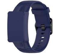 GIOPUEY Bracelet Compatible avec WHOOP One/Peak/Life MG/5.0/4.0/3.0, Souple silicone Sangle Bracelet [Résistant à l'usure] [Respirant] - dark blue