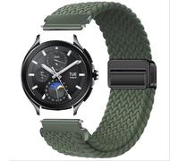 GIOPUEY Bracelet Compatible avec Xiaomi Watch 2 Pro, Sangle tressée en Nylon Doux [Unisexe] - Green