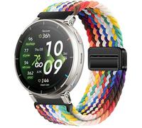 GIOPUEY Bracelet Magnétique Compatible avec Amazfit Active Max/Balance 2/Bip 6, Sangle tressée en nylon doux [unisexe]