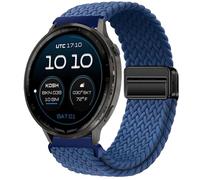 GIOPUEY Bracelet Magnétique Compatible avec Garmin D2 Air X15, Sangle tressée en Nylon Doux [Unisexe] - Blue