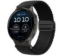GIOPUEY Bracelet Magnétique Compatible avec Garmin D2 Air X15, Sangle tressée en Nylon Doux [Unisexe] - Black