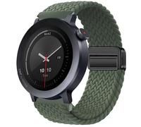 GIOPUEY Bracelet Magnétique Compatible avec Nothing CMF Watch 3 Pro, Sangle tressée en nylon doux [unisexe] - Green