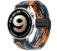 GIOPUEY Bracelet Magnétique Compatible avec OnePlus Watch Lite, Sangle tressée en Nylon Doux [Unisexe] - Colourful
