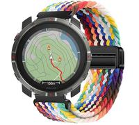 GIOPUEY Bracelet Magnétique Compatible avec Polar Grit X2, Sangle tressée en nylon doux [unisexe] - Colourful-B