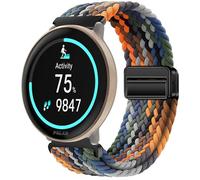 GIOPUEY Bracelet Magnétique Compatible avec Polar Ignite 3, Sangle tressée en nylon doux [unisexe] - Colourful