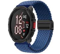 GIOPUEY Bracelet Magnétique Compatible avec Polar Street X, Sangle tressée en Nylon Doux [Unisexe] - Blue