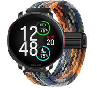 GIOPUEY Bracelet Magnétique Compatible avec Polar Vantage V3, Sangle tressée en Nylon Doux [Unisexe] - Colourful