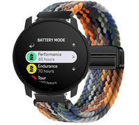 GIOPUEY Bracelet Magnétique Compatible avec SUUNTO 9 Peak Pro, Sangle tressée en Nylon Doux [Unisexe] - Colourful