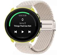 GIOPUEY Bracelet Magnétique Compatible avec Suunto Run, Sangle tressée en nylon doux [unisexe]