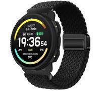 GIOPUEY Bracelet Magnétique Compatible avec SUUNTO Vertical 2, Sangle tressée en nylon doux [unisexe] - Black