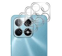 GIOPUEY Caméra Arrière Protecteur Compatible avec Honor X8A, [3 Pièces] 3D Verre Trempé [Hautement Transparent] Verre Trempé Camera pour Honor X8A