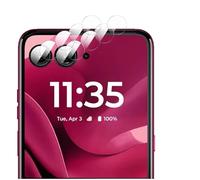 GIOPUEY Caméra Arrière Protecteur Compatible avec Motorola Razr 60 Ultra, 4 Pièces HD Verre Trempé [Résistant aux Rayures] Verre Trempé Camera pour Motorola Razr 60 Ultra