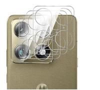 GIOPUEY Caméra Arrière Protecteur Compatible avec Motorola Signature, 3 Pièces 3D Verre Trempé [Hautement Transparent] Verre Trempé Camera