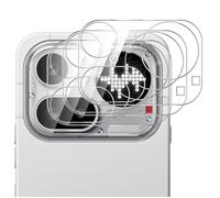 GIOPUEY Caméra Arrière Protecteur Compatible avec Nothing Phone 4a Pro, 3 Pièces 3D Verre Trempé [Hautement Transparent] Verre Trempé Camera