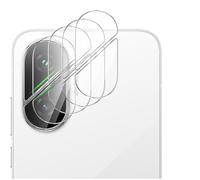 GIOPUEY Caméra Arrière Protecteur Compatible avec Poco F7, 4 Pièces HD Verre Trempé [Résistant aux Rayures] Verre Trempé Camera pour Poco F7