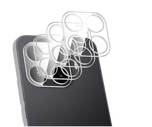 GIOPUEY Caméra Arrière Protecteur Compatible avec Xiaomi 17T Pro, 3 Pièces 3D Verre Trempé [Hautement Transparent] Verre Trempé Camera