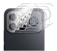 GIOPUEY Caméra Arrière Protecteur Compatible avec Xiaomi Poco F8 Ultra, 3 Pièces 3D Verre Trempé [Hautement Transparent] Verre Trempé Camera