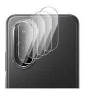 GIOPUEY Caméra Arrière Protecteur Compatible avec Xiaomi Poco M7 4G, 4 Pièces HD Verre Trempé [Résistant aux Rayures] Verre Trempé Camera pour Xiaomi Poco M7 4G