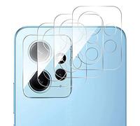 GIOPUEY Caméra Arrière Protecteur Compatible avec Xiaomi Redmi Note 12 4G, [3 Pièces] 3D Verre Trempé [Hautement Transparent] Verre Trempé Camera pour Xiaomi Redmi Note 12 4G