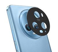 GIOPUEY Caméra Arrière Protecteur pour Honor Magic 5 Pro, [Lot de 2] Caméra métal Protecteur, [Résistant aux Rayures] [Protection Contre Les Chutes] [Facile à Installer]- Black