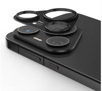 GIOPUEY Caméra Arrière Protecteur pour Huawei Pura 70, [Lot de 2] Caméra métal Protecteur, [Résistant aux Rayures] [Protection Contre Les Chutes] [Facile à Installer]- Noir