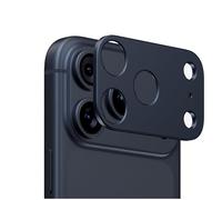 GIOPUEY Caméra Arrière Protecteur pour iPhone 17 Pro, 2 Pièces Caméra métal Protecteur, [Résistant aux Rayures] [Protection Contre Les Chutes] - Navy Blue