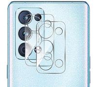 GIOPUEY Caméra Arrière Protecteur pour Oppo Reno 6 Pro 5G, [Lot de 2] 2.5D Verre Trempe Caméra Protecteur, [Résistant aux Rayures] Protection écran Camera pour Oppo Reno 6 Pro 5G
