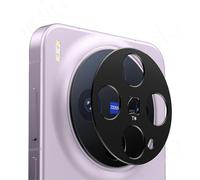 GIOPUEY Caméra Arrière Protecteur pour Vivo X300, 2 Pièces Caméra métal Protecteur, [Résistant aux Rayures] [Protection Contre Les Chutes] - Black