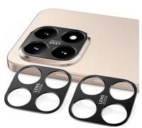 GIOPUEY Caméra Arrière Protecteur pour Xiaomi 17T, 2 Pièces Caméra métal Protecteur, [Résistant aux Rayures] [Protection Contre Les Chutes] - Black