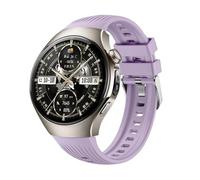 GIOPUEY Cinturini Compatibile con Hua-wei Watch 5 42mm 2025, Morbido silicone Cinturino [Resistente All'usura] [Traspirante] - light purple
