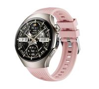 GIOPUEY Cinturini Compatibile con Hua-wei Watch 5 42mm 2025, Morbido silicone Cinturino [Resistente All'usura] [Traspirante] - Pink