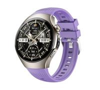 GIOPUEY Cinturini Compatibile con Hua-wei Watch 5 42mm 2025, Morbido silicone Cinturino [Resistente All'usura] [Traspirante] - Purple