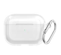 GIOPUEY Clear Étuis Compatible avec Airpods Pro 3 2025,Coque TPU, Case CoverPoids léger, Antichoc, Portable - Transparent