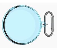 GIOPUEY Clear Étuis Compatible avec Anker Soundcore Sleep A20,Coque TPU, Case CoverPoids léger, Antichoc, Portable - Transparent Blue