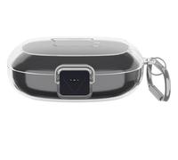 GIOPUEY Clear Étuis Compatible avec JBL Endurance Peak 4，Coque TPU, Case CoverPoids léger, Antichoc, Portable - Transparent